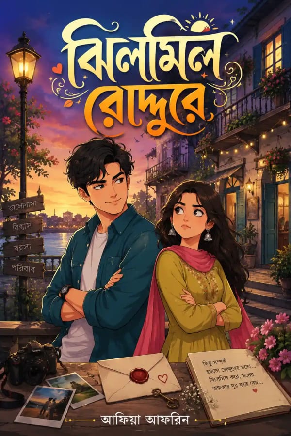 ঝিলমিল রোদ্দুরে গল্পটি আফিয়া আফরিন-এর লেখা একটি জনপ্রিয় রোমান্টিক ও রহস্যময় গল্প