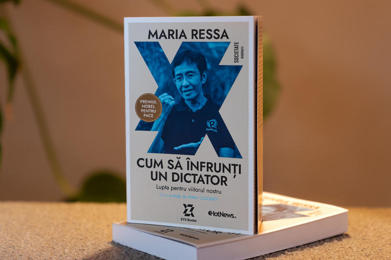 Coperta cărții „Cum să înfrunți un dictator: Lupta pentru viitorul nostru“, Foto: ZYX Publishing Group
