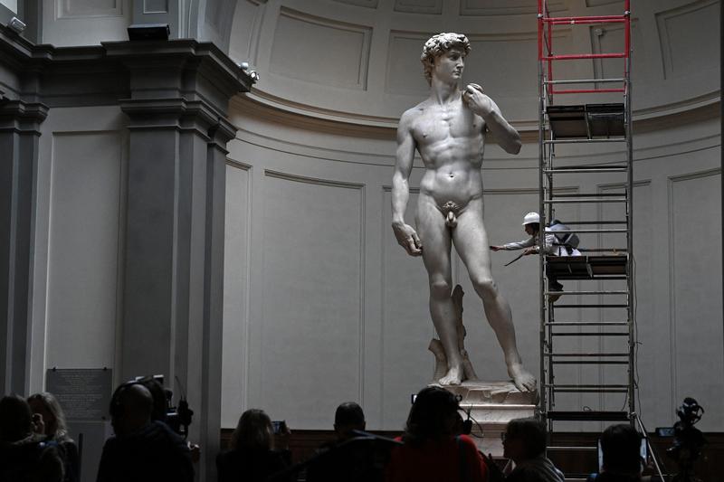 Statuia lui David Foto: Tiziana FABI / AFP / Profimedia