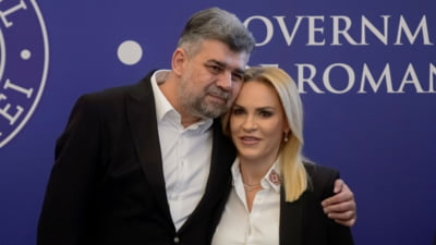 Marcel Ciolacu și Gabriela Firea FOTO Hepta