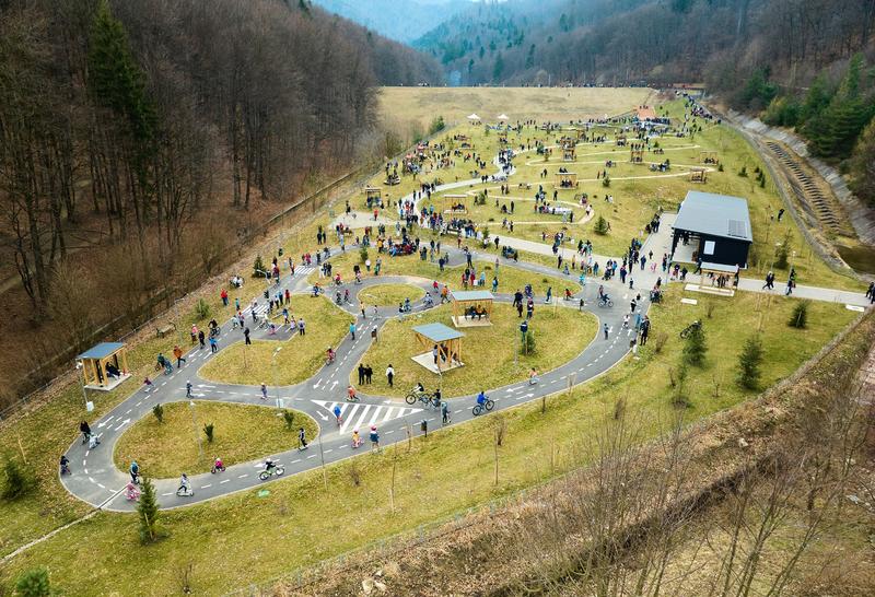 Parc în Brașov Foto: USR