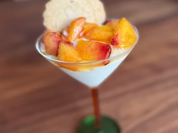 Peaches Parfait