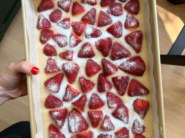 Strawberry Summer Sheet Cake