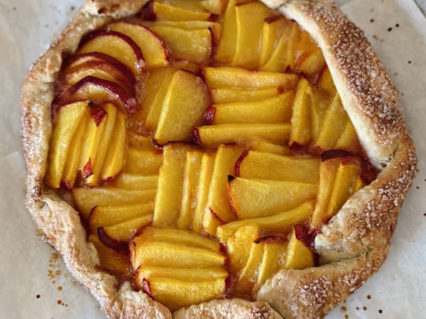 Peach Galette