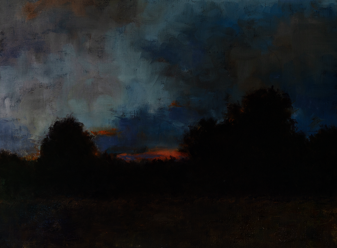 Landscape NR 04 – Oil on Canvas von Manfred Zak