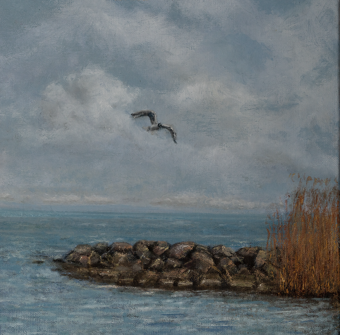 Landscape NR 02 – Oil on Canvas (Öl auf Leinwand) von Manfred Zak