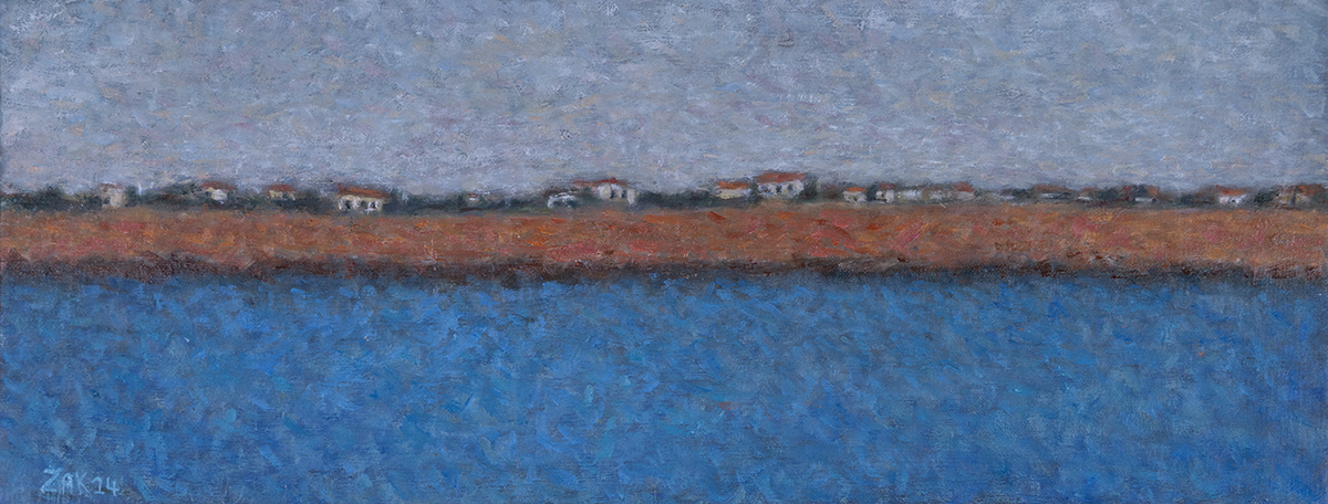 Landscape NR 01 – Oil on Canvas (Öl auf Leinwand) von Manfred Zak
