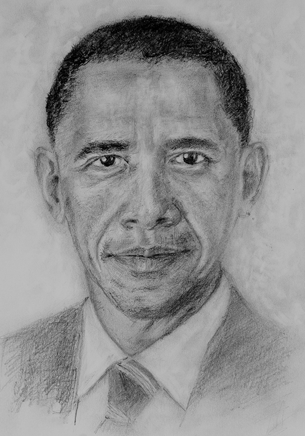 Portrait 01 – Pencil on LineArt Paper, 250gsm, Acid-Free (Bleistift auf LineArt-Papier, 250g/m², säurefrei) von Manfred Zak