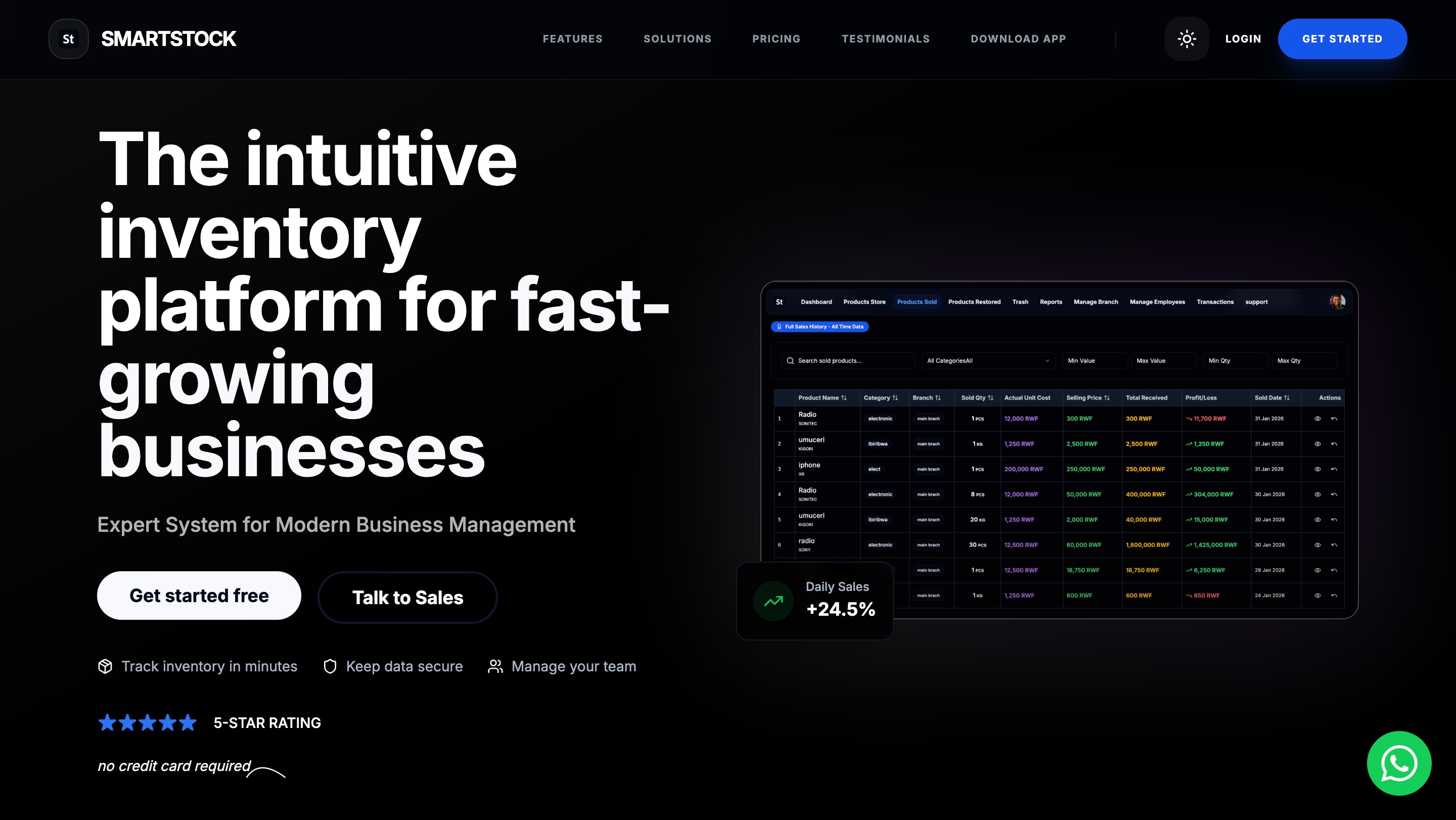 SmartStock — Ultimate Inventory & Business Management