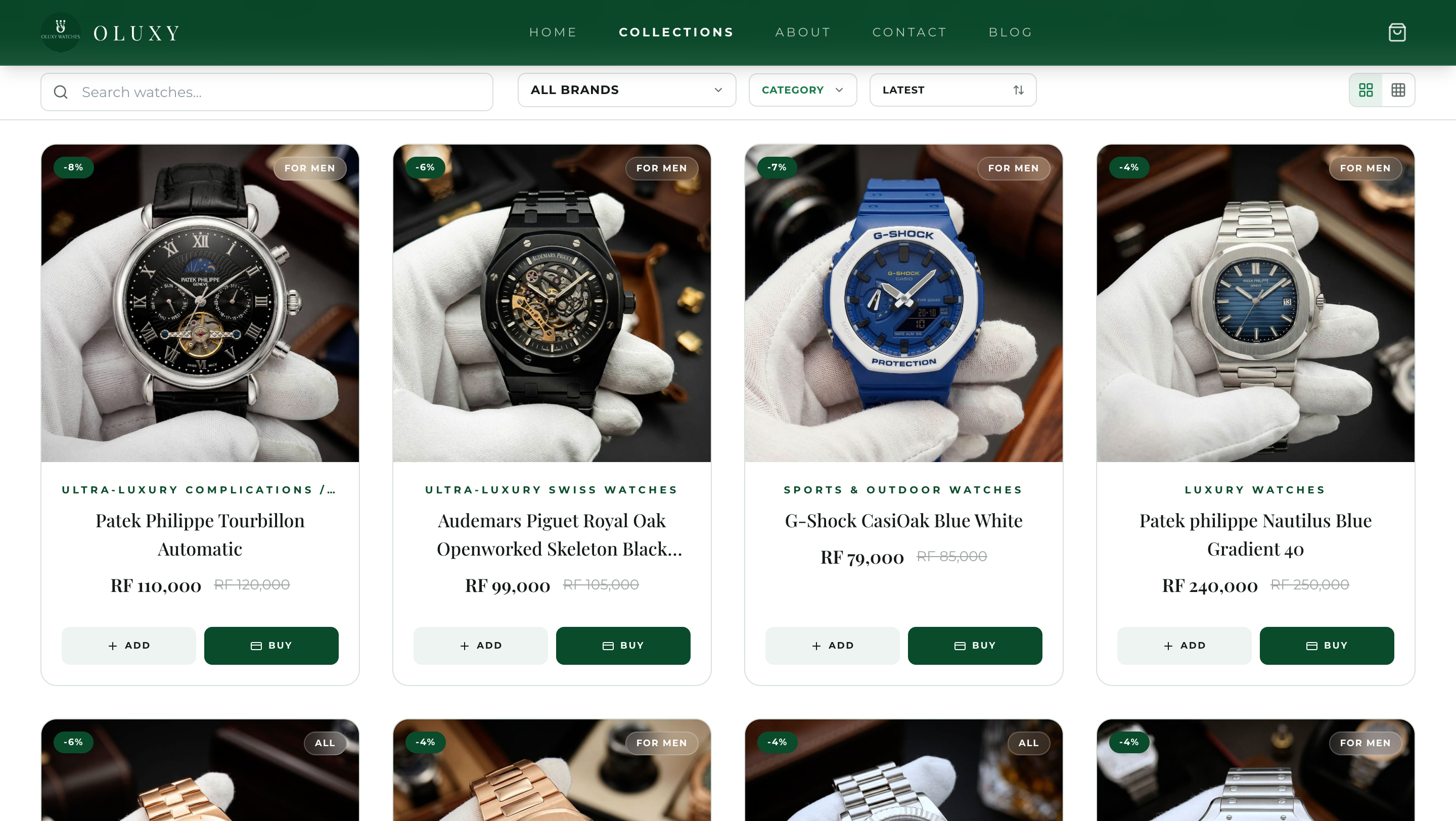 Oluxy Watches — The Art of Rwandan Elegance screenshot 2