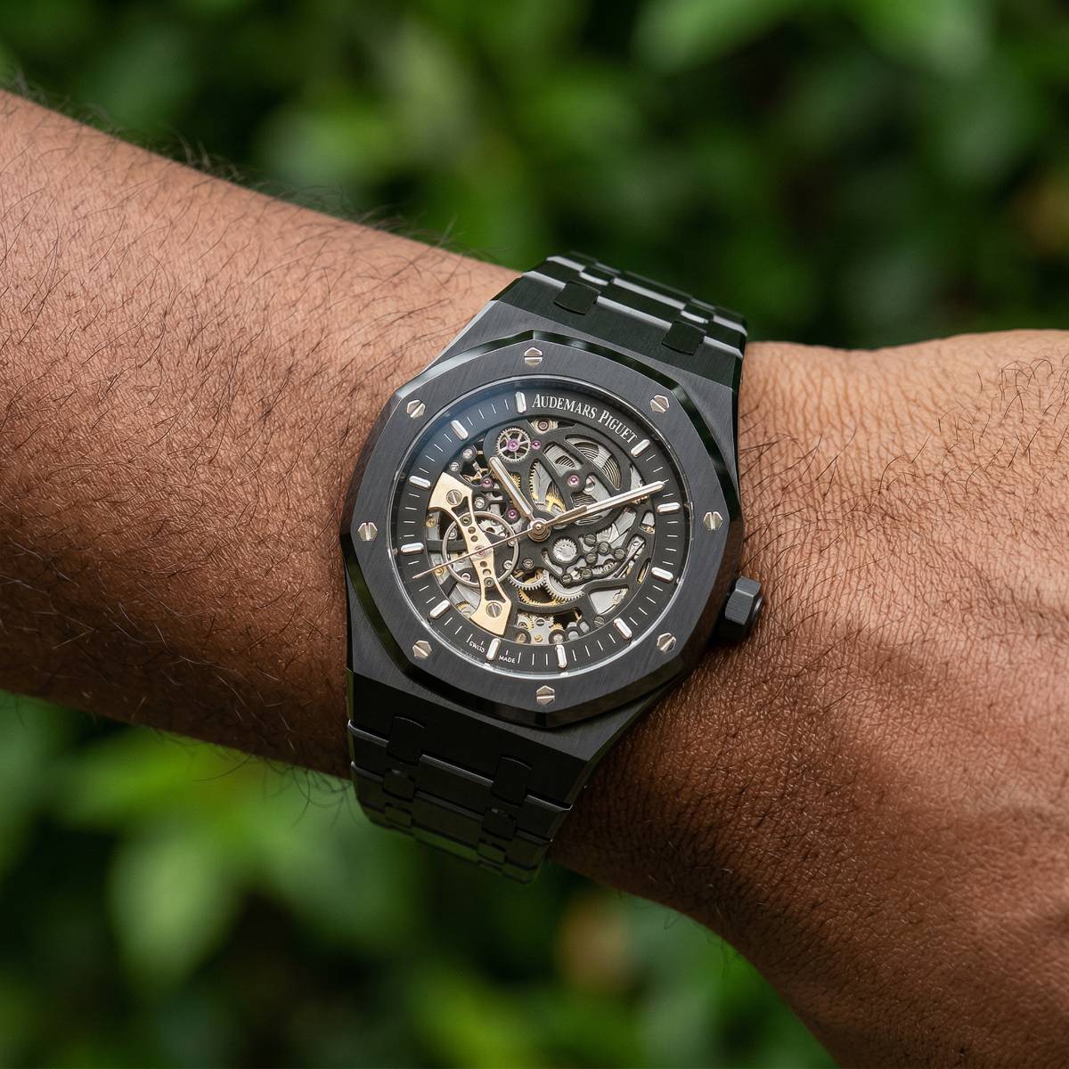 Audemars Piguet Royal Oak Openworked Skeleton Black Ceramic – Full Black Edition view 2