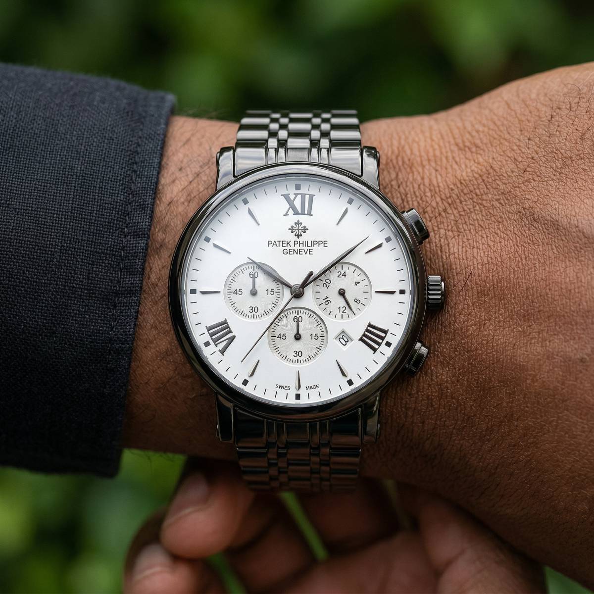 Patek Philippe Geneve Chronograph view 2