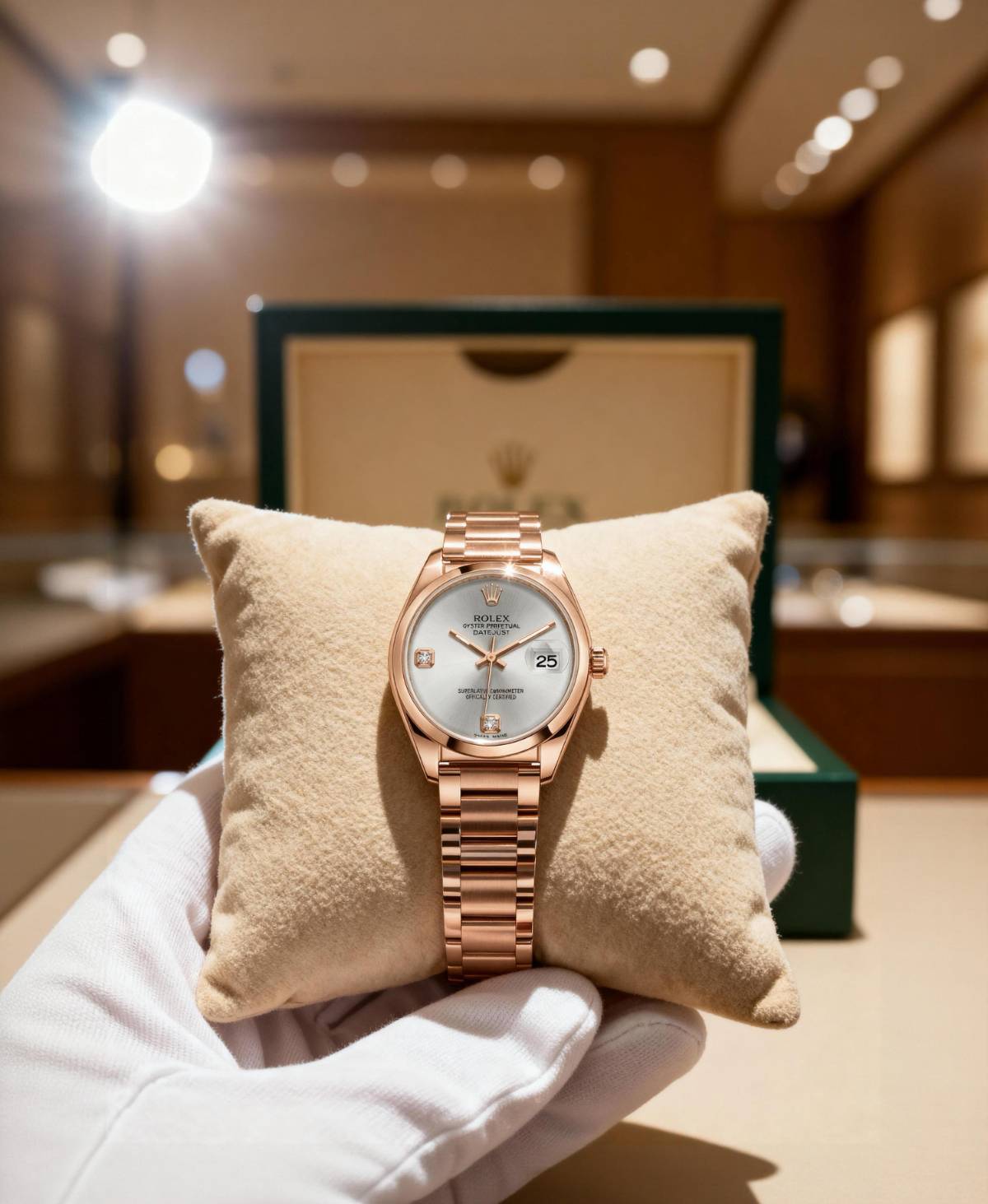 Rolex Datejust Rose Gold-Metal