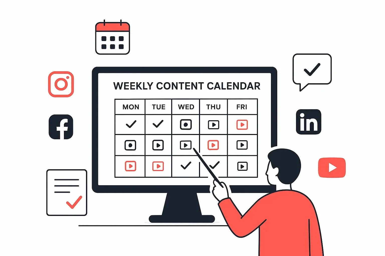 Social Media Content Calendar: Plan, Post, and Grow Effectively