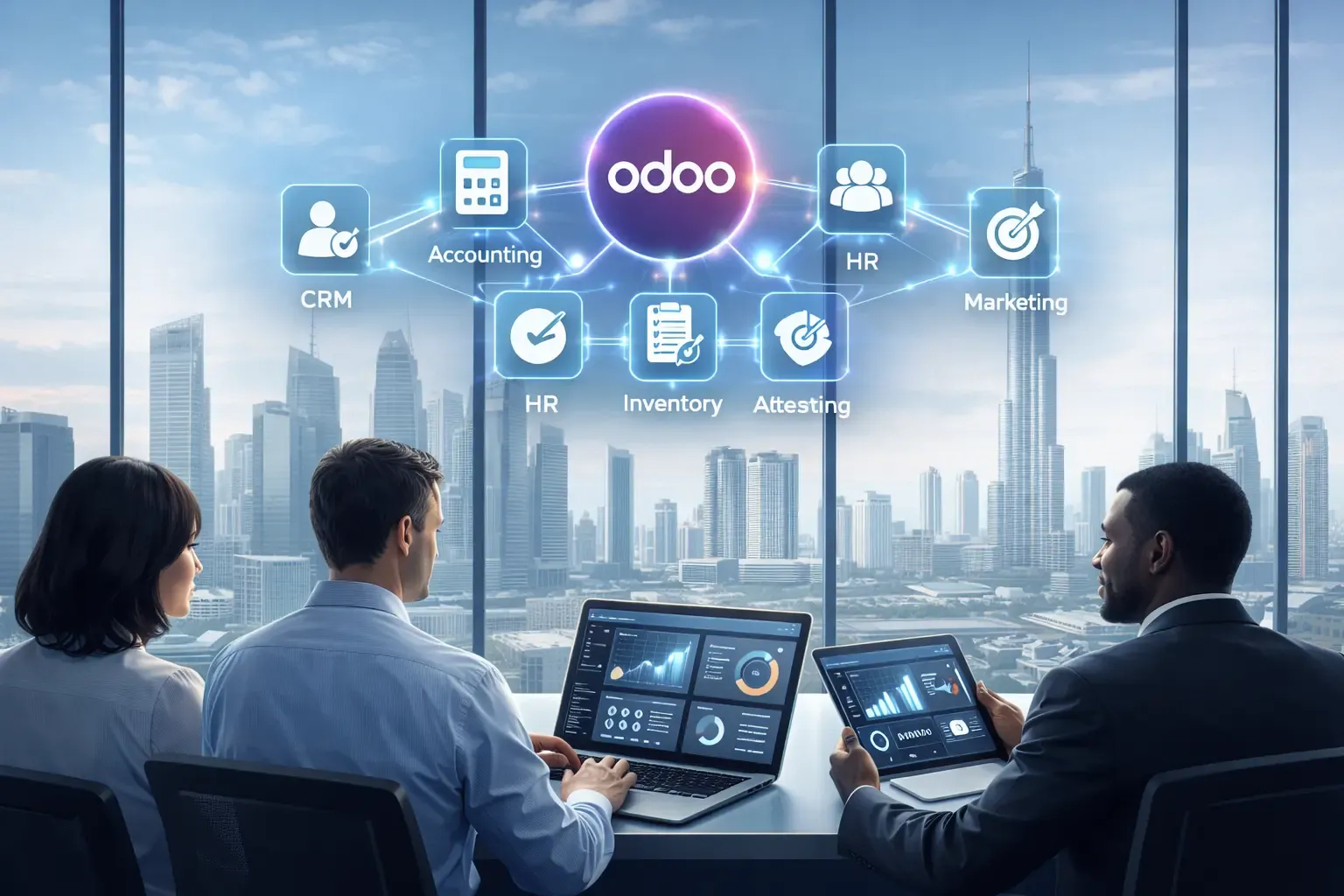 How to Replace 5 Monthly Subscriptions with 1 Odoo License in Dubai
