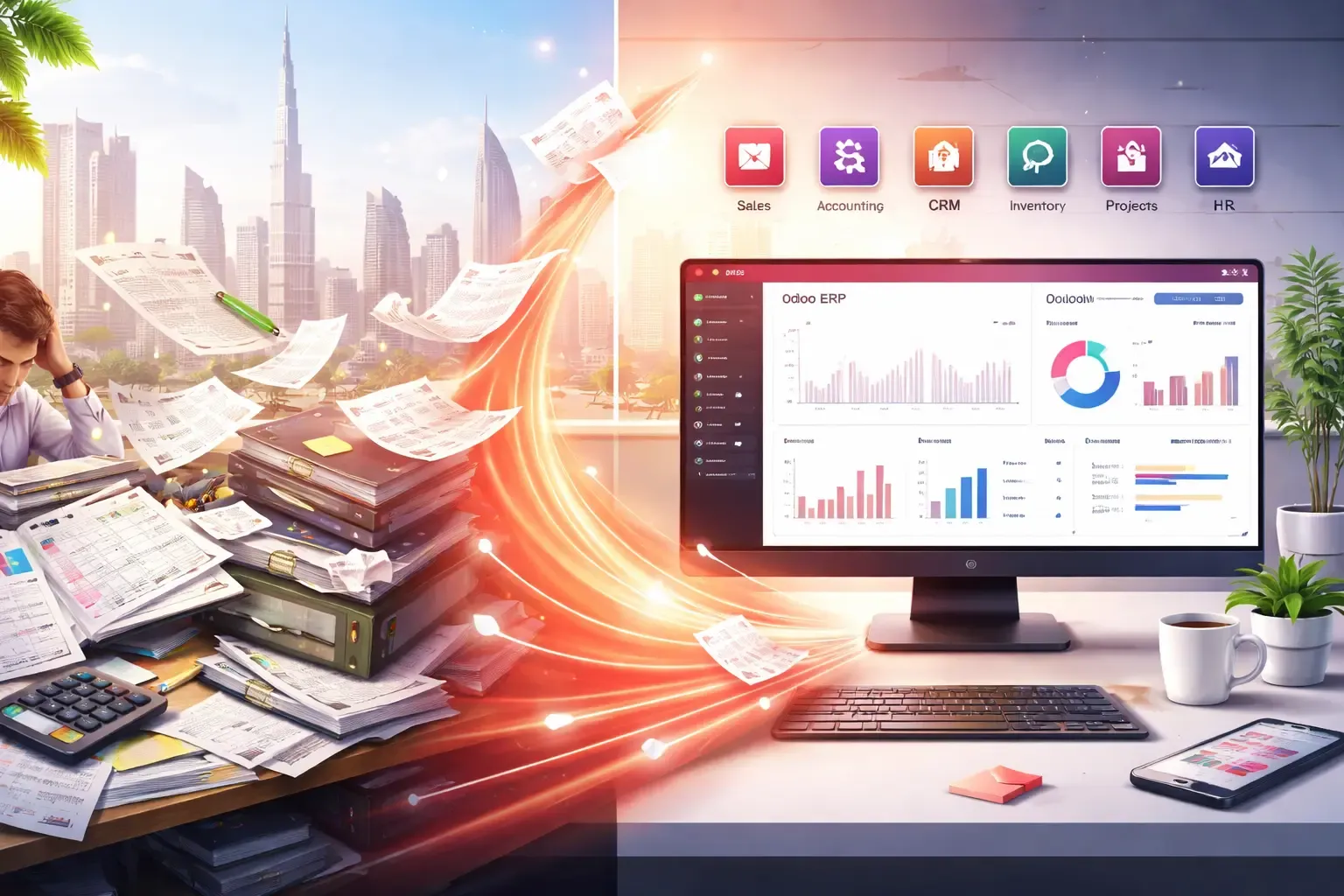 Say Goodbye to Spreadsheet Chaos: 5 Ways Odoo Unifies Your Business Operations