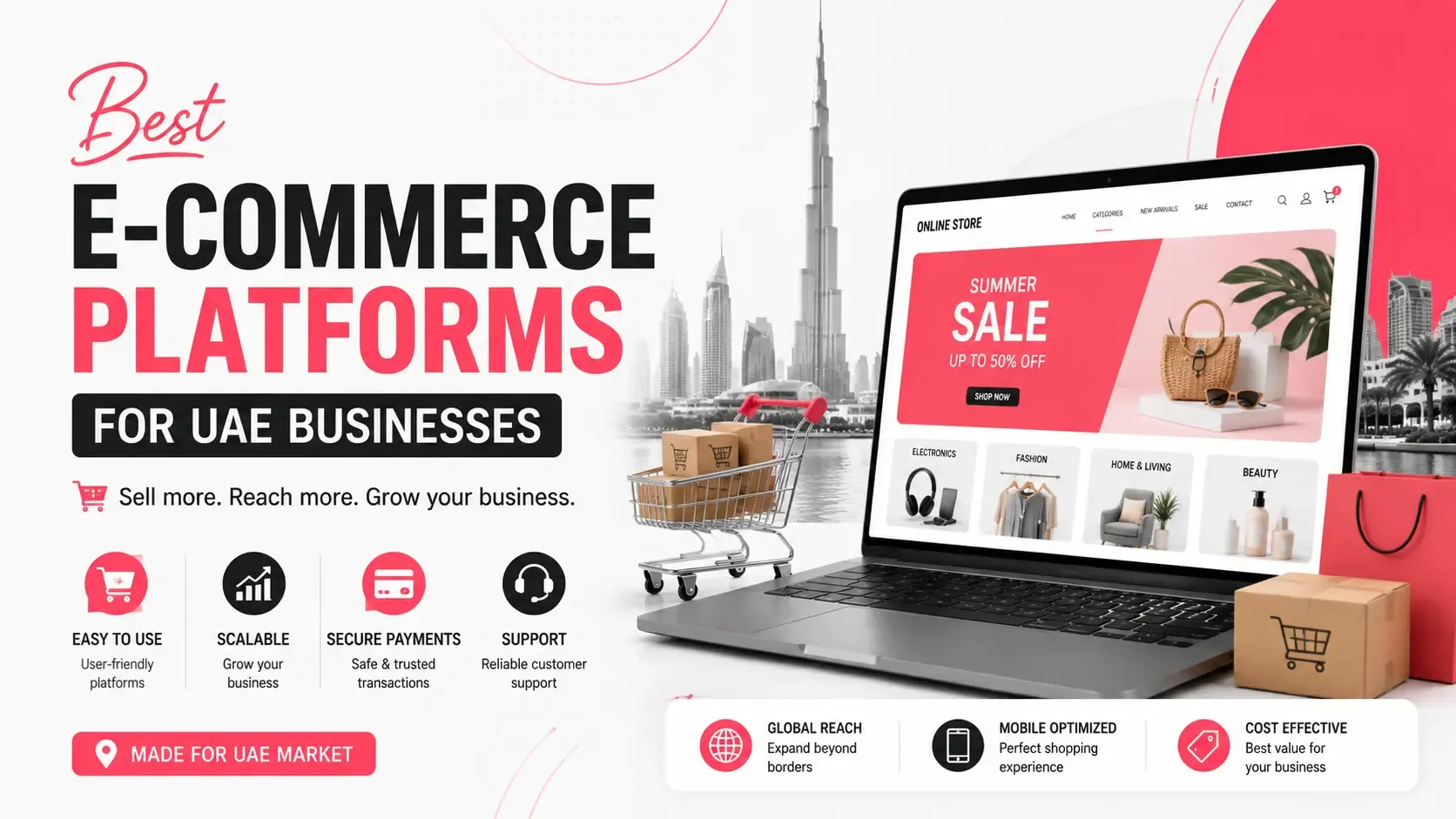 Best E-commerce Platforms for UAE Businesses