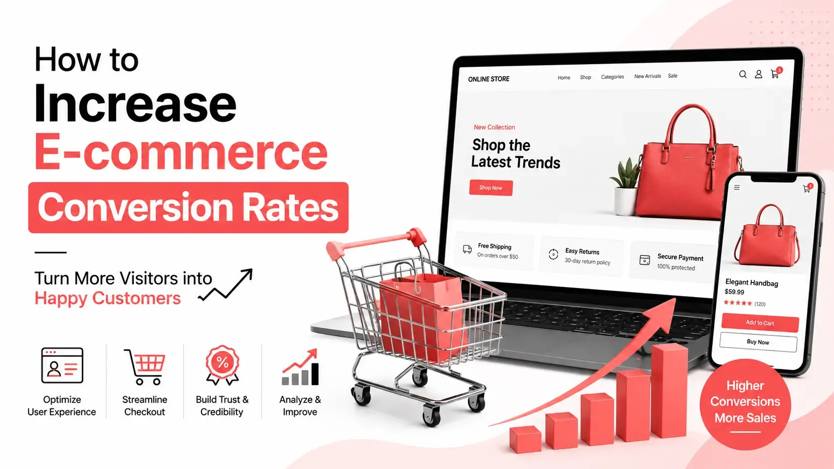 How to Increase E-commerce Conversion Rates in 2026