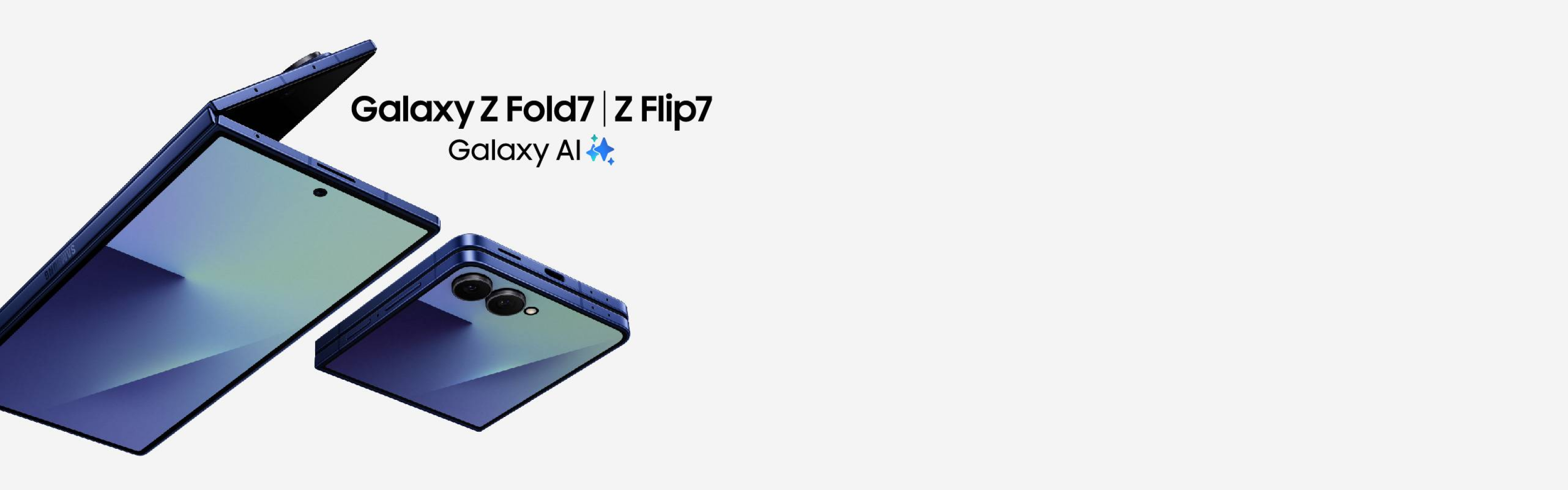 Samsung Galaxy collection banner
