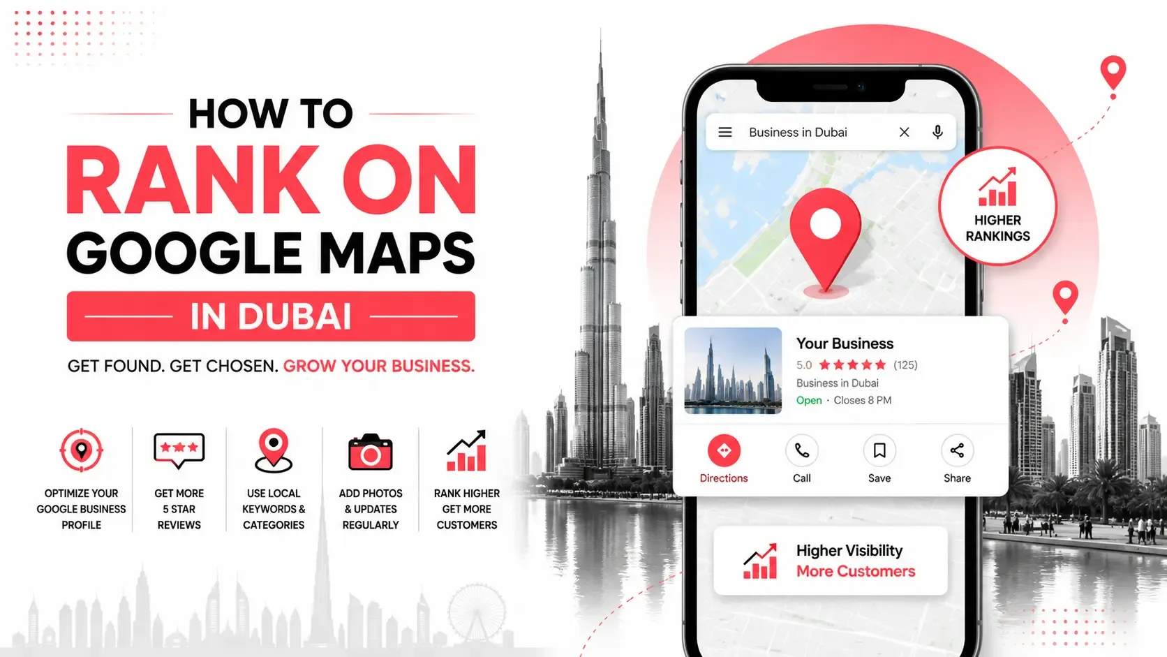 How to Rank on Google Maps in Dubai (2026 Guide)