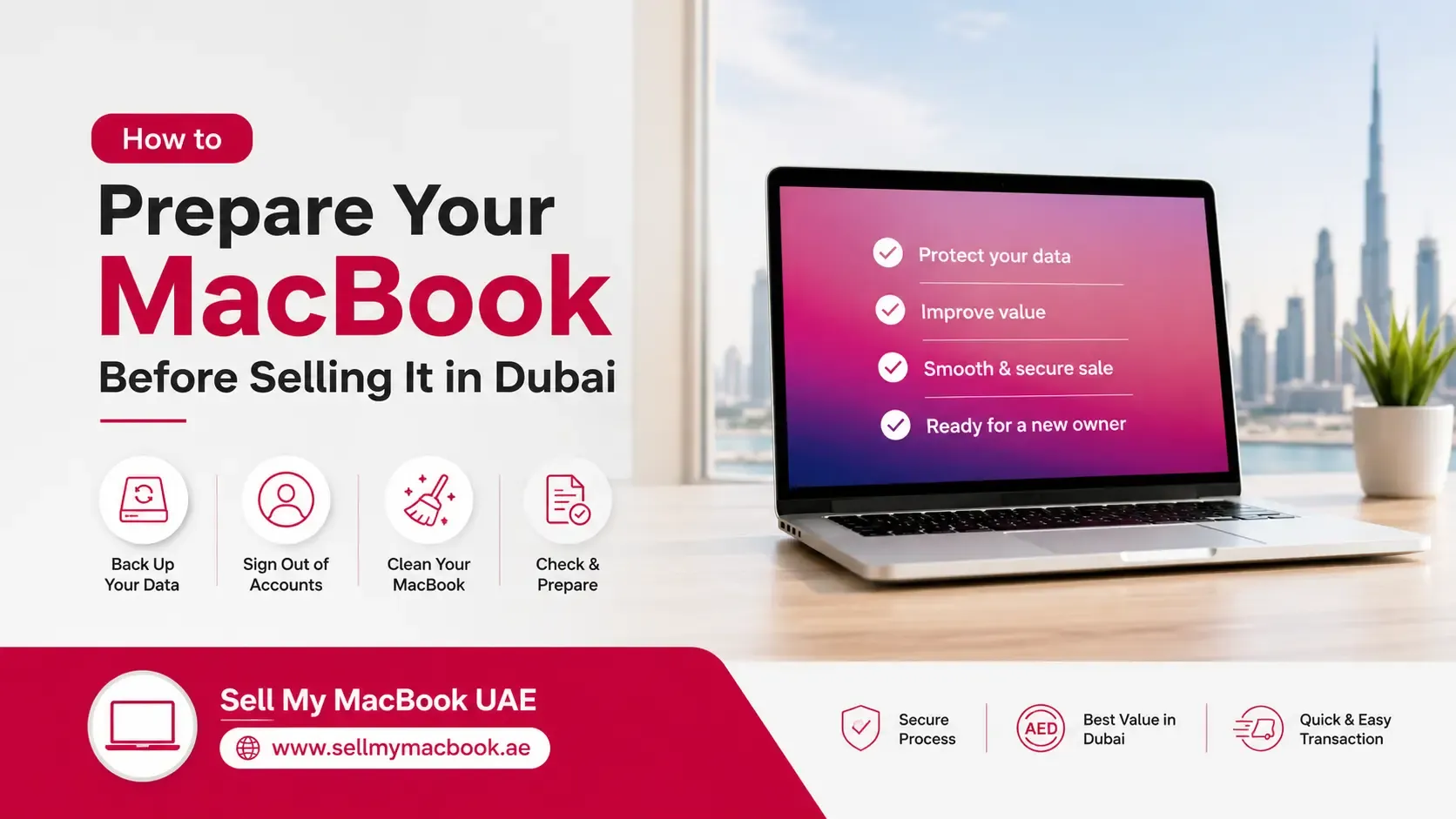 How to Prepare Your MacBook Before Selling It in Dubai