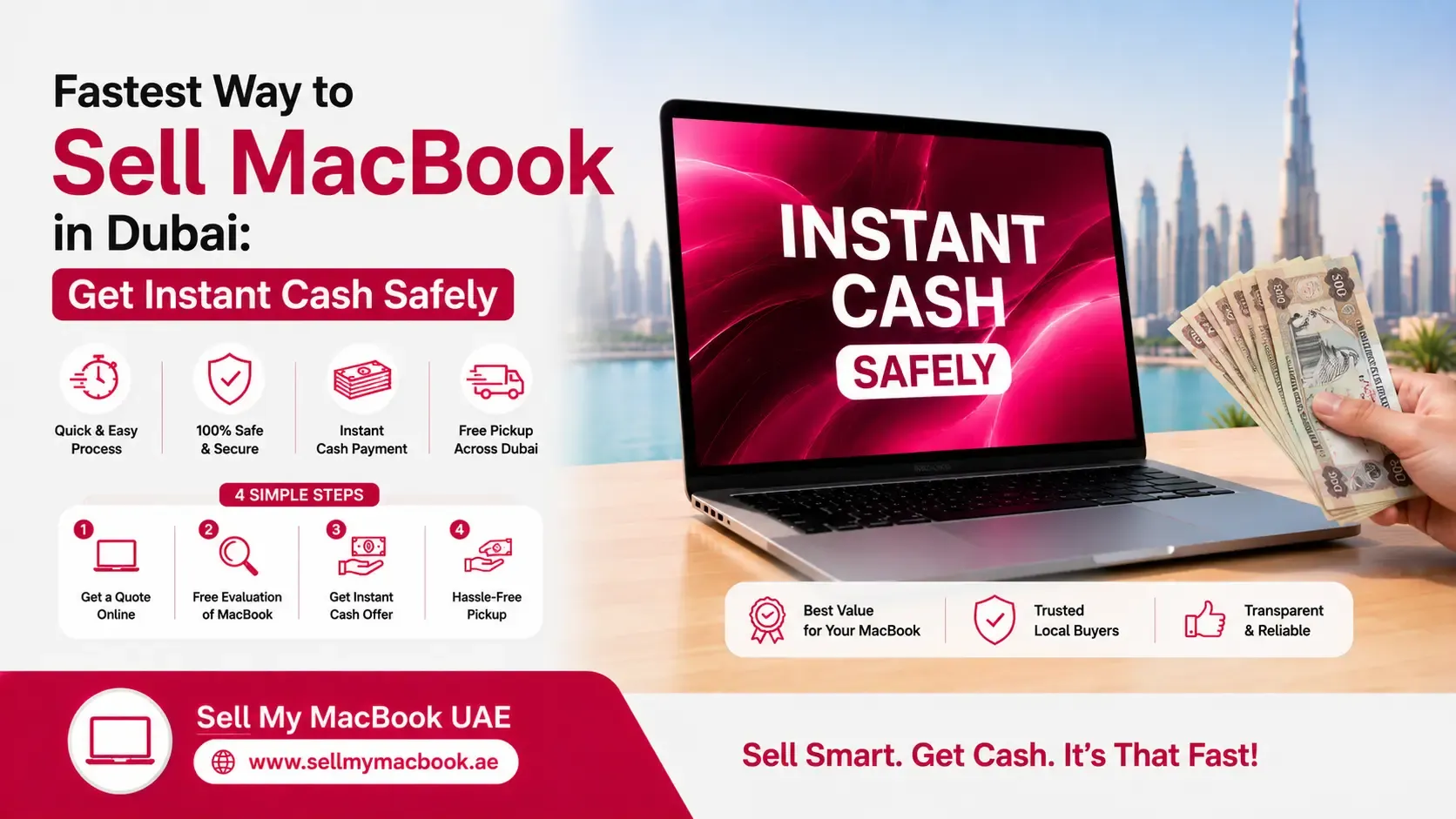 Fastest Way to Sell MacBook in Dubai: Get Instant Cash Safely