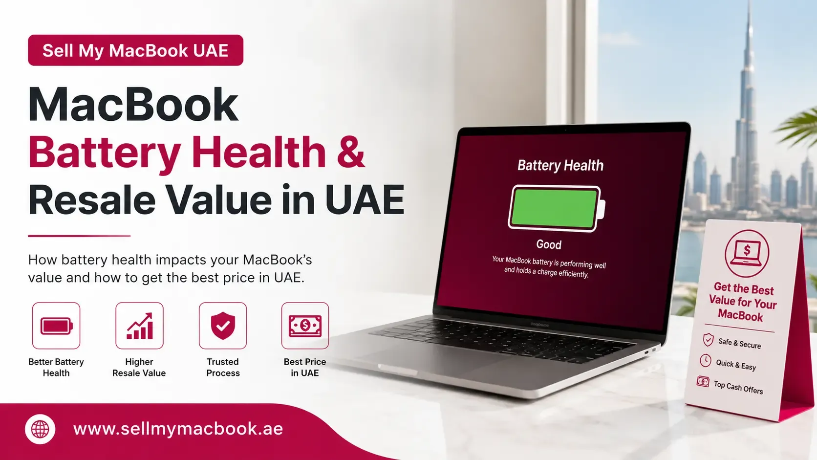 How MacBook Battery Health Affects Resale Value in the UAE