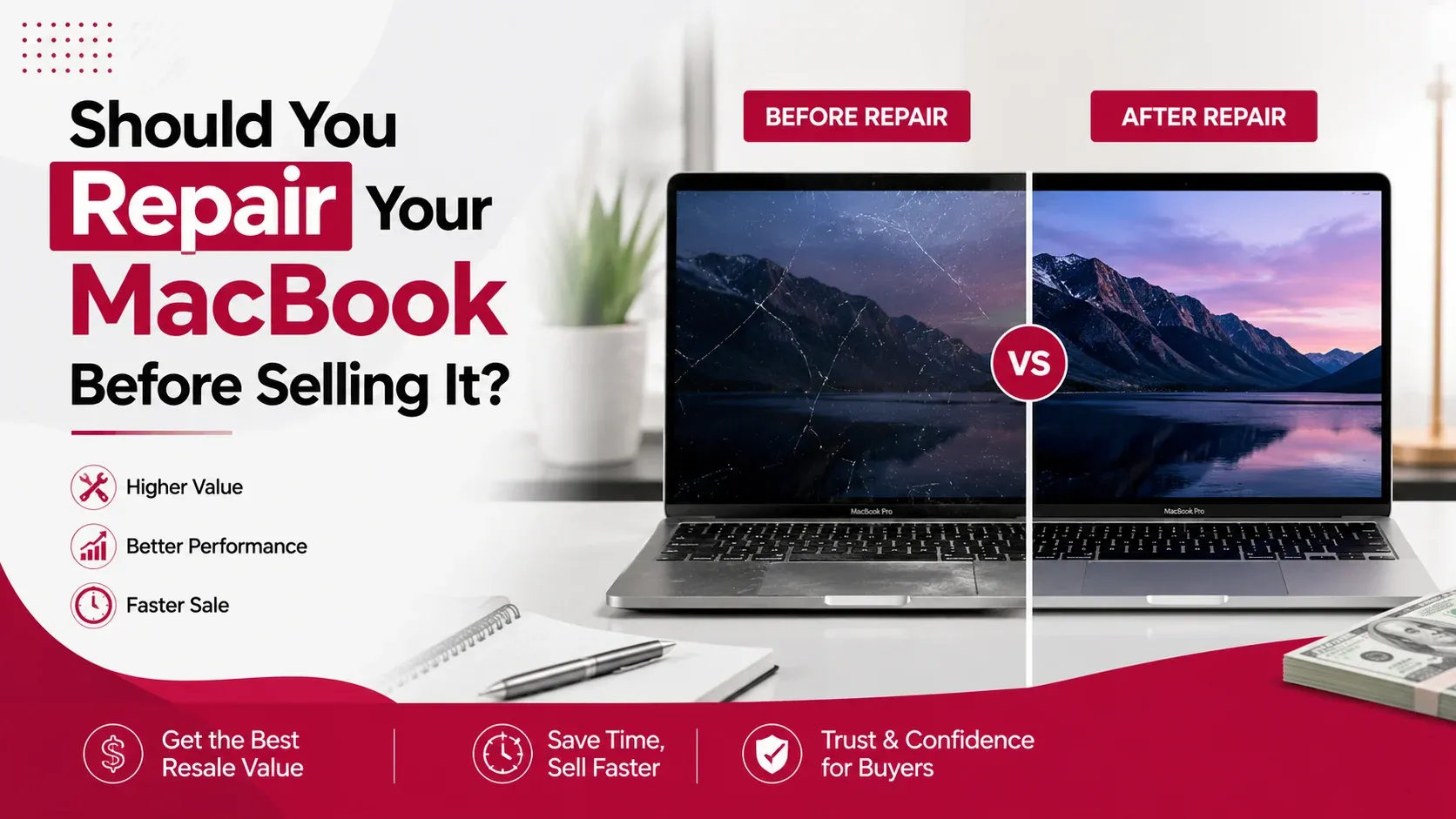 Should You Repair Your MacBook Before Selling It?