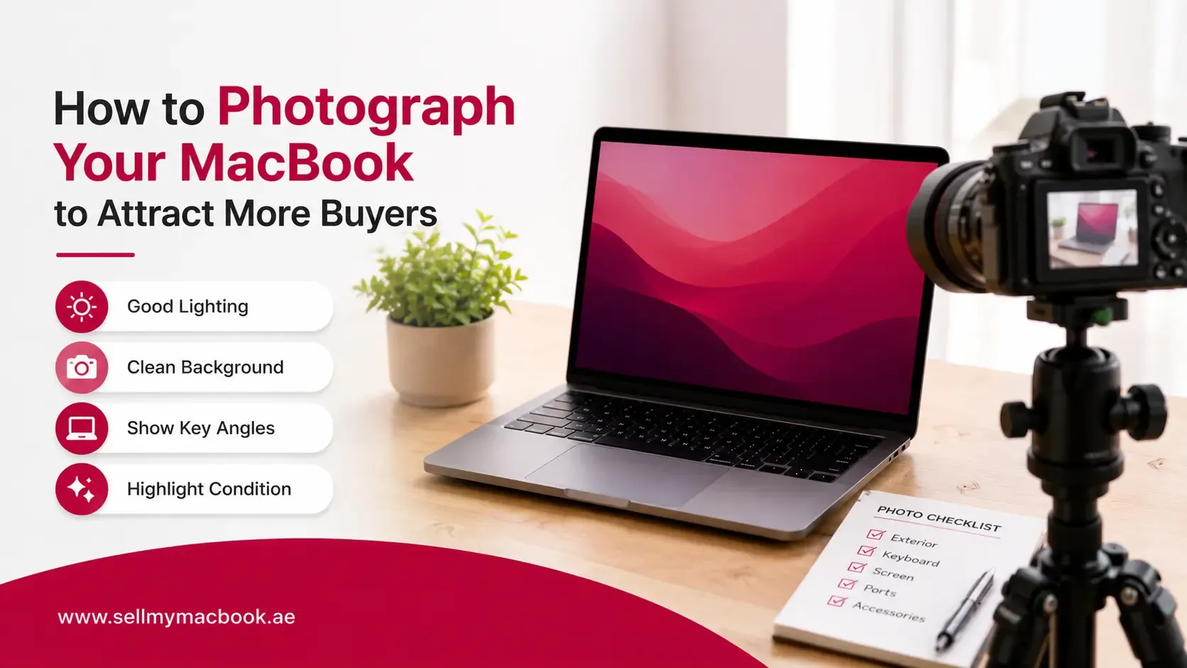 How to Photograph Your MacBook to Attract More Buyers
