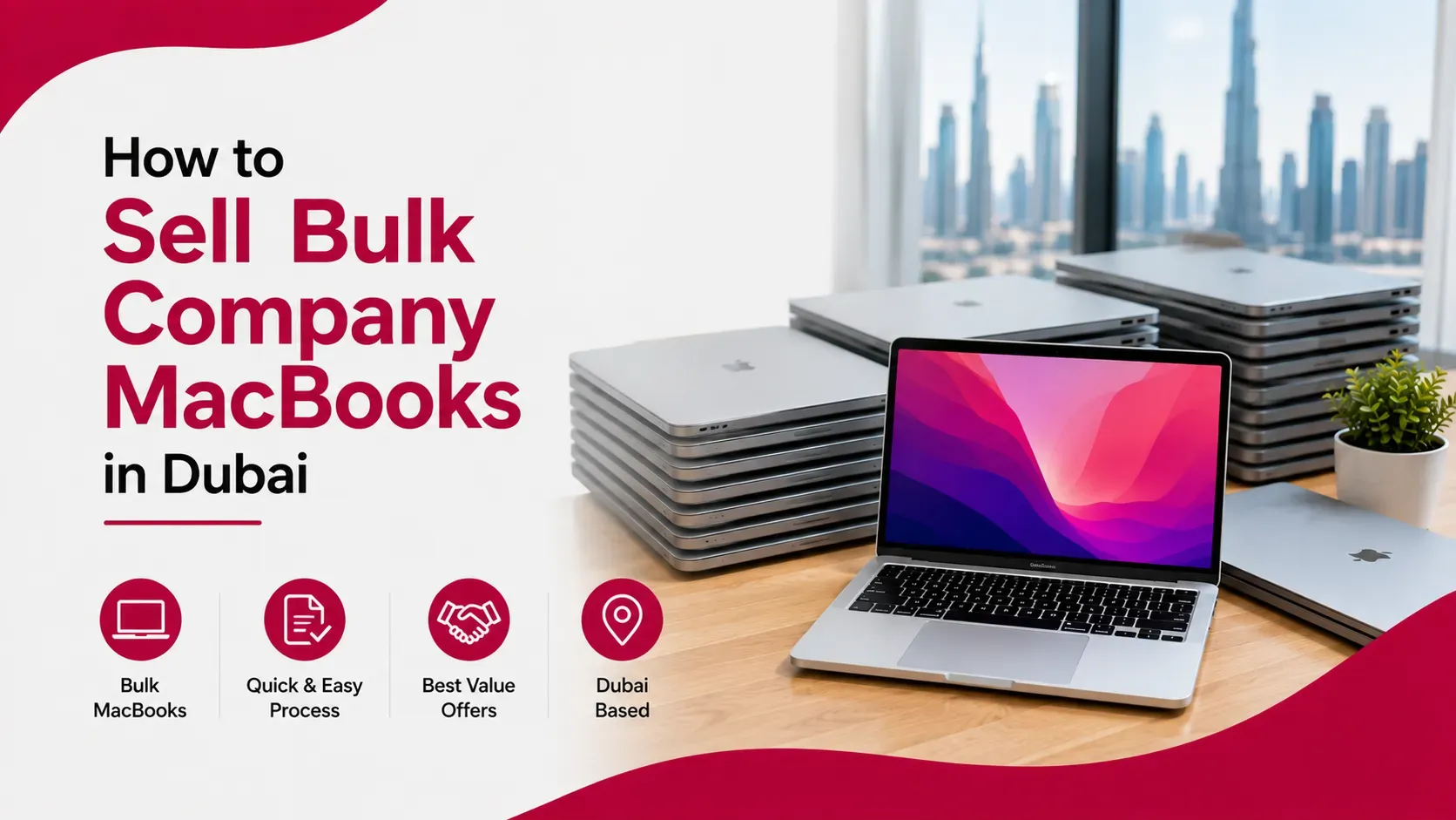 Corporate Tech Refresh: How to Sell Bulk Company MacBooks in Dubai