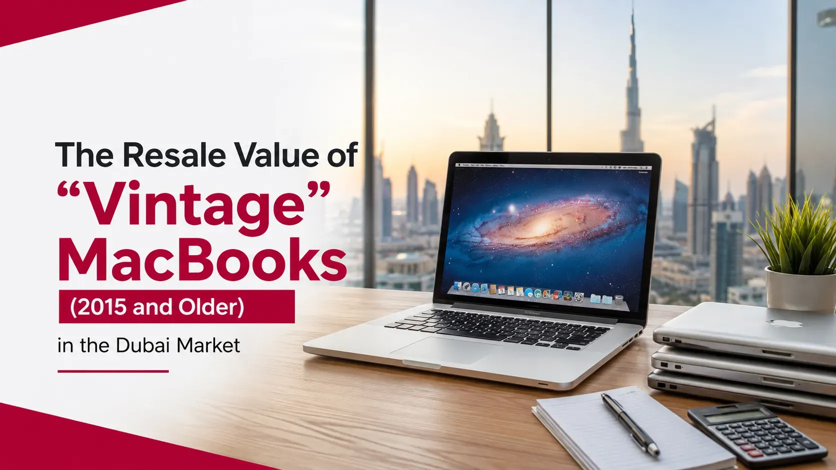 The Resale Value of Vintage MacBooks (2015 and Older) in the Dubai Market