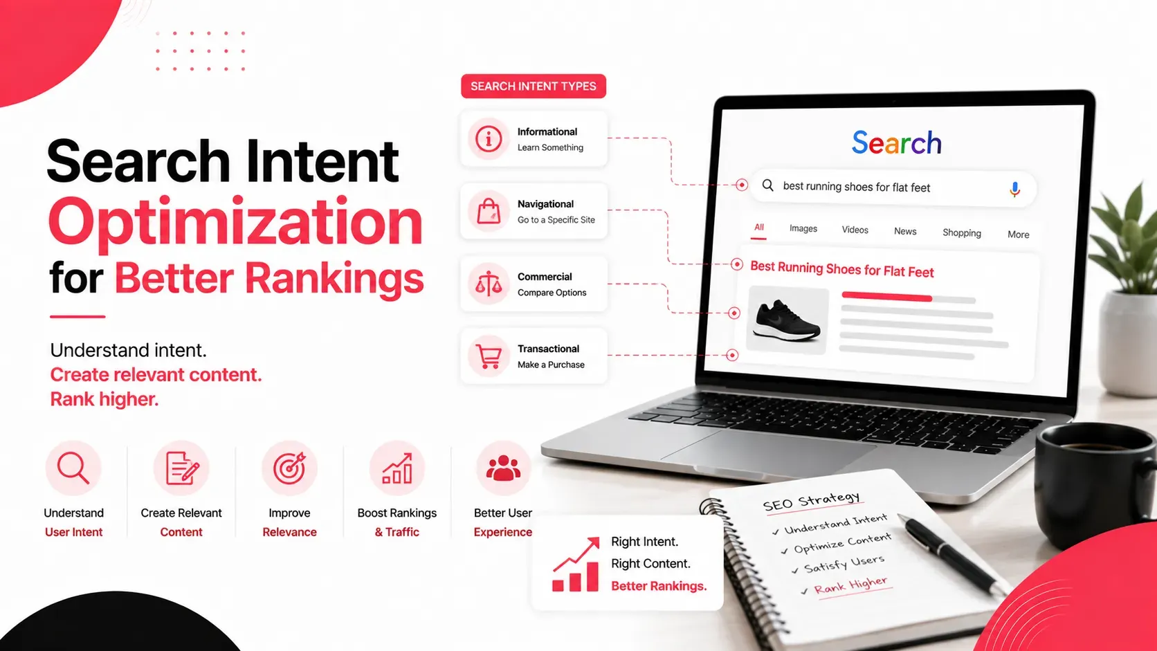 Search Intent Optimization for Better Rankings: A Practical SEO Guide