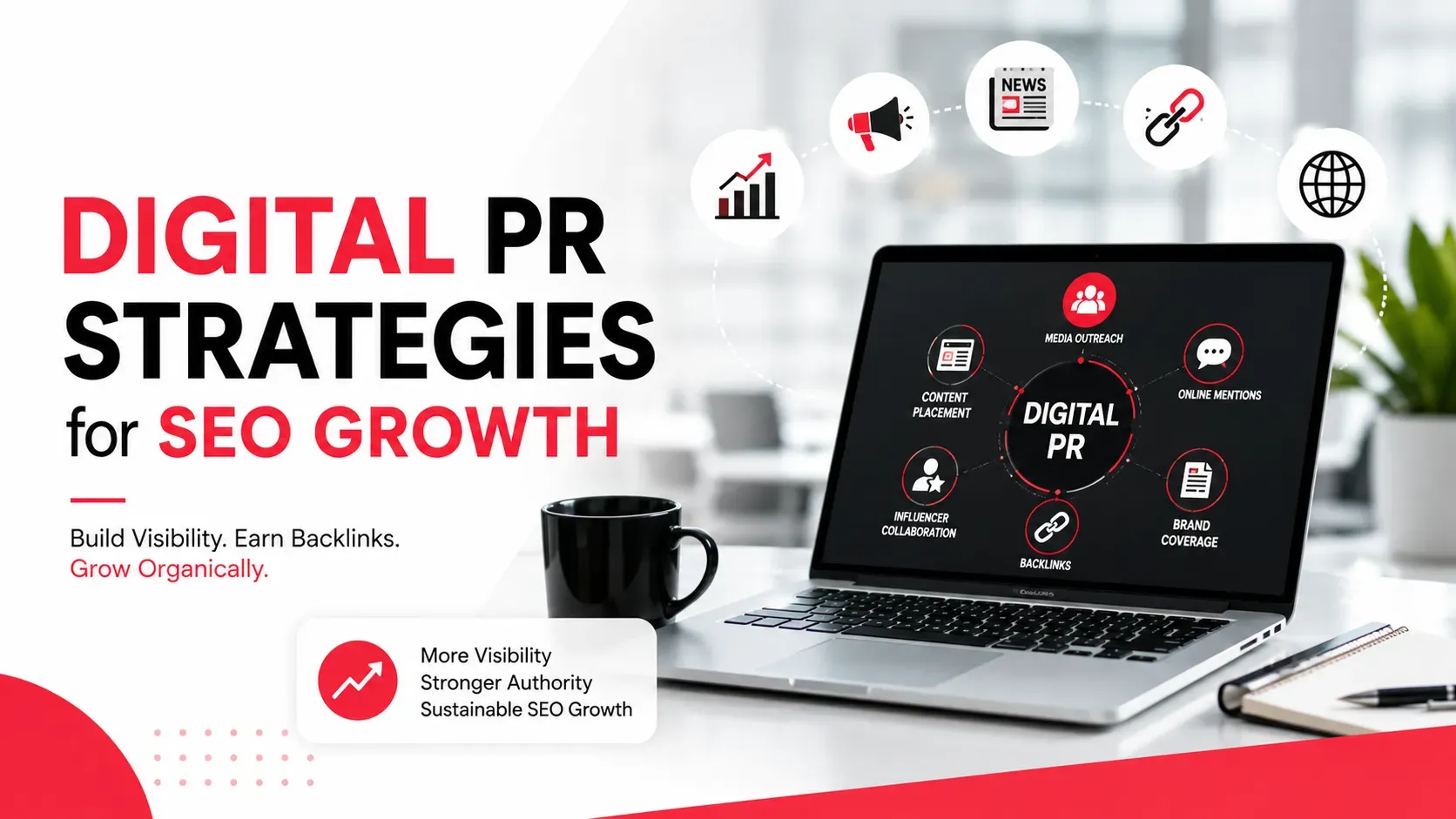 Digital PR Strategies for SEO Growth: Build Authority, Links & Visibility