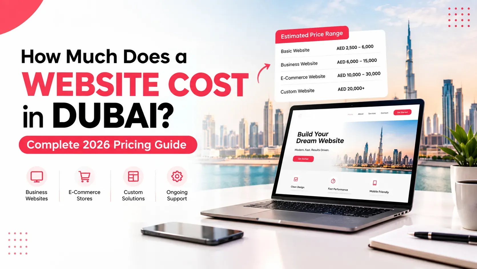 How Much Does a Website Cost in Dubai? Complete 2026 Pricing Guide