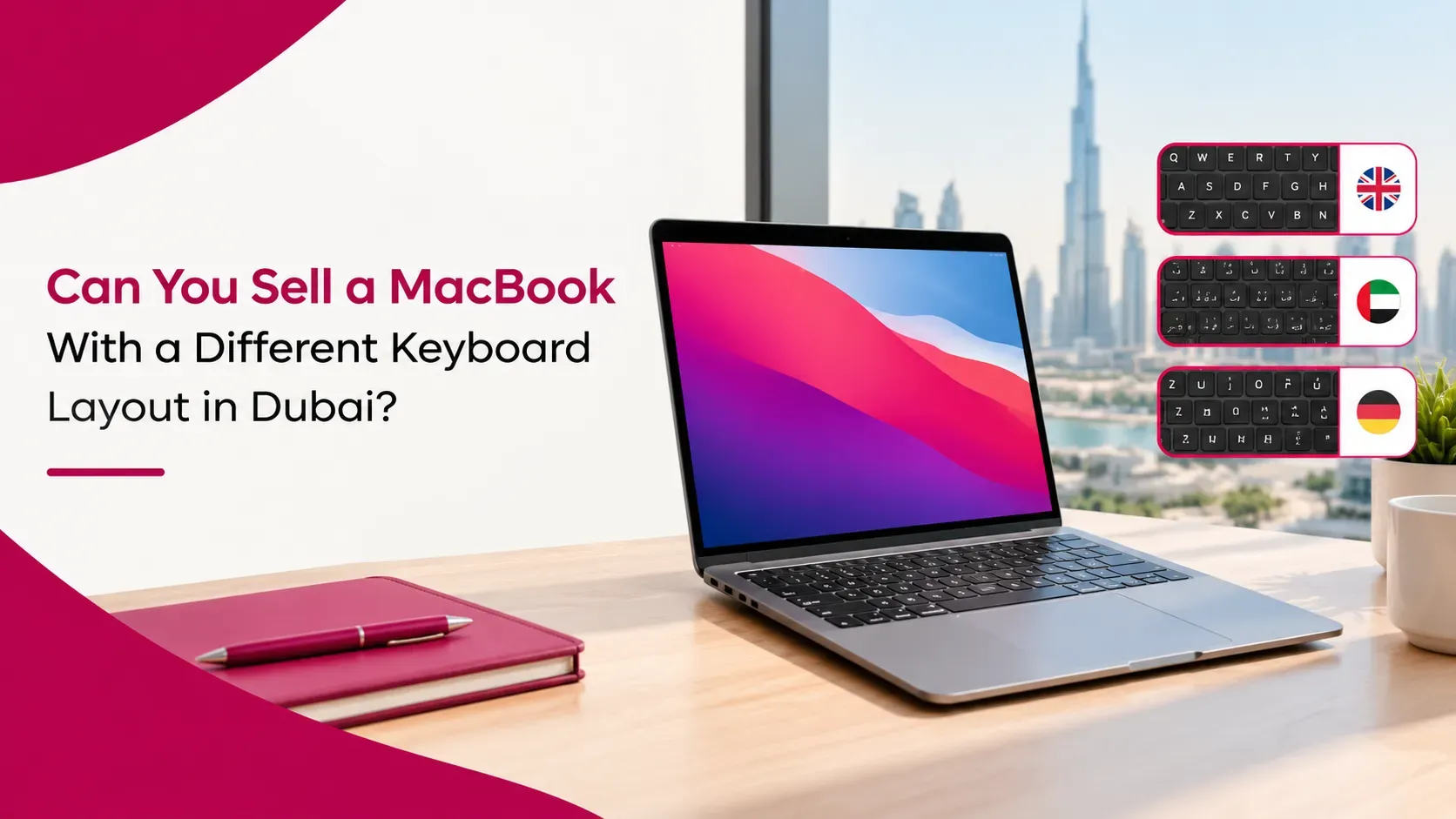 Can You Sell a MacBook With a Different Keyboard Layout in Dubai?