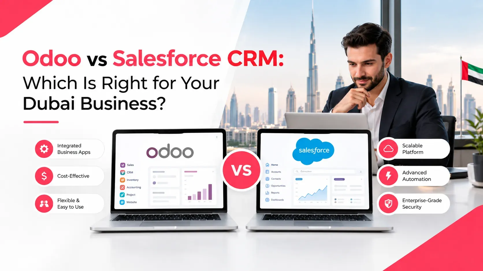 Odoo vs Salesforce CRM: Which Is Right for Your Dubai Business?