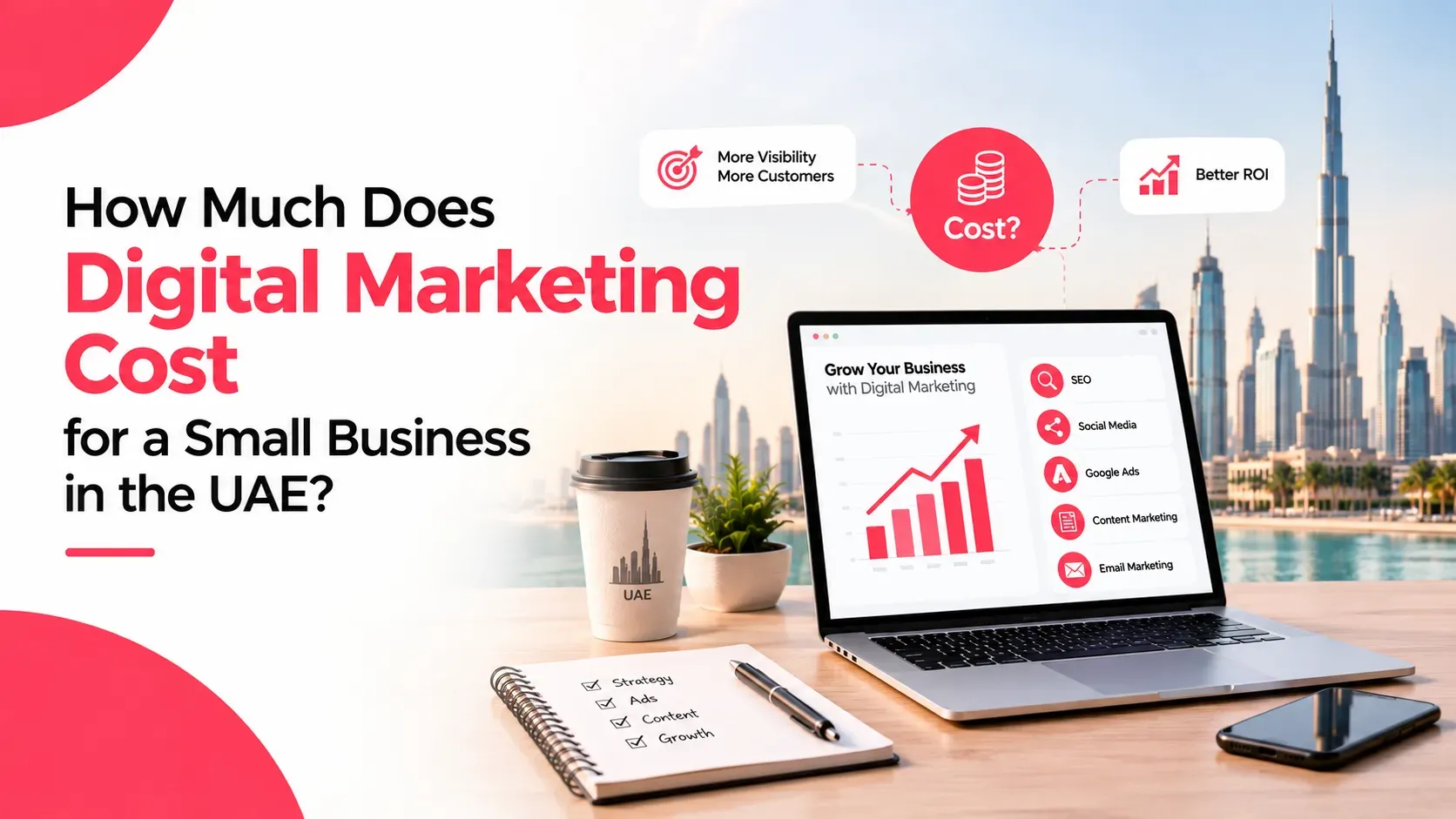 How Much Does Digital Marketing Cost for a Small Business in the UAE? (2026 Guide)