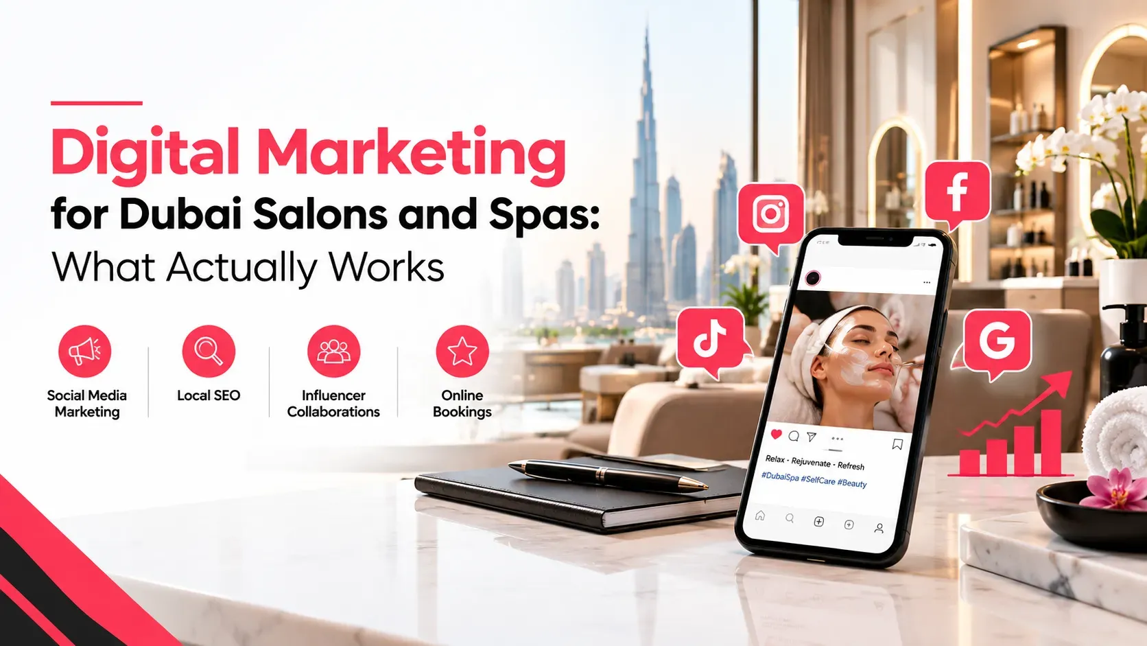 Digital Marketing for Dubai Salons and Spas: What Actually Works