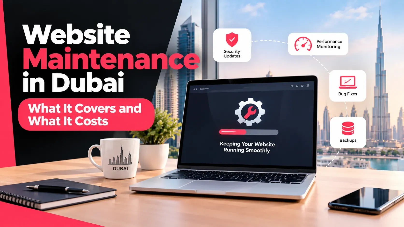 Website Maintenance in Dubai: What It Covers and What It Costs
