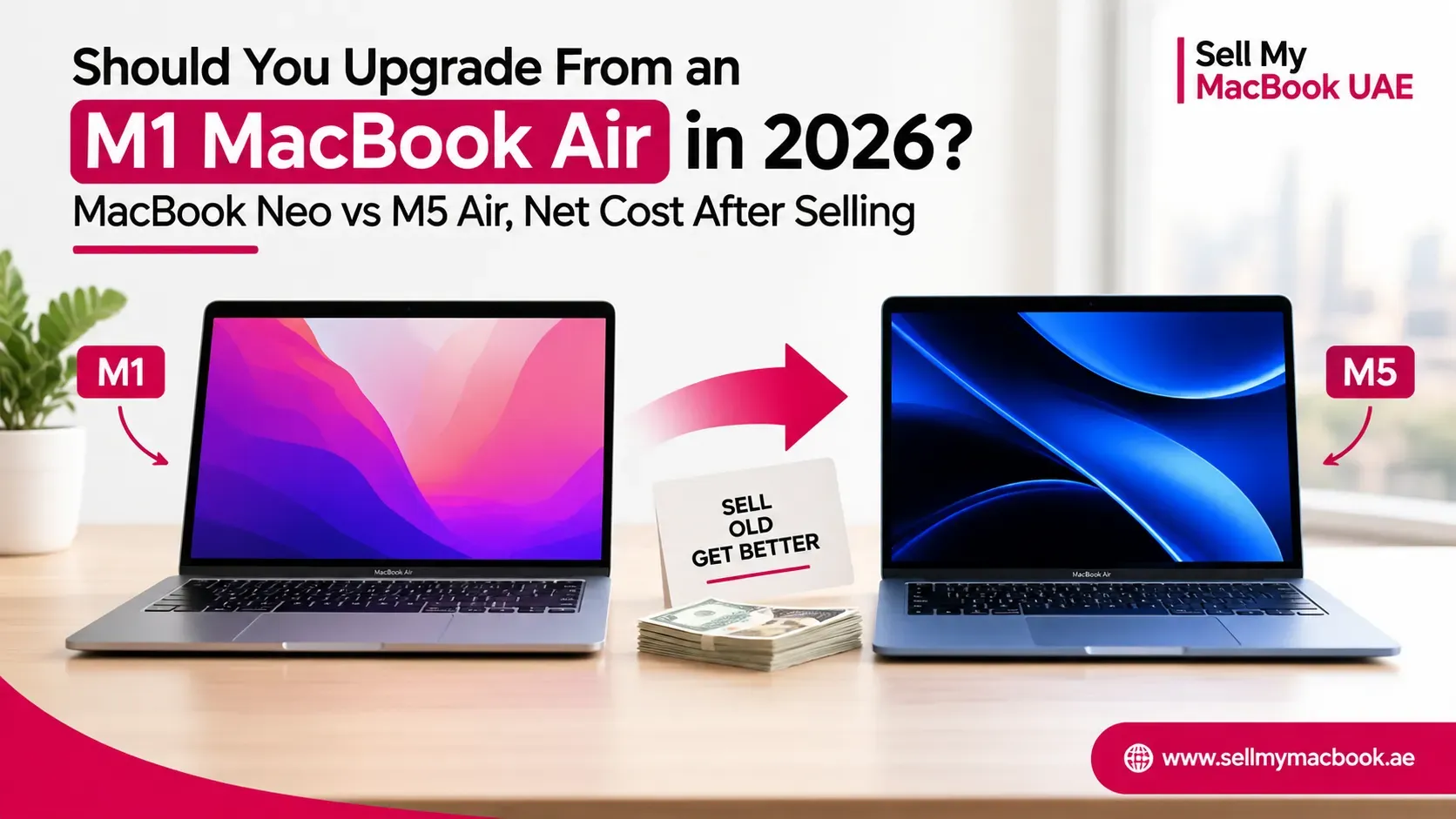 Should You Upgrade From an M1 MacBook Air in 2026? MacBook Neo vs M5 Air, Net Cost After Selling