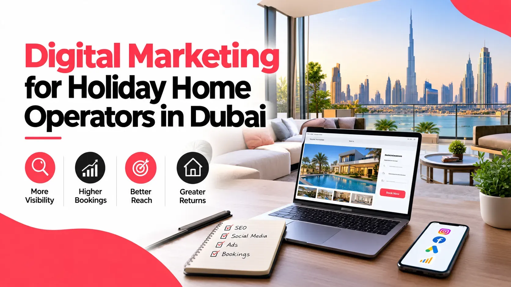 Digital Marketing for Holiday Home Operators in Dubai
