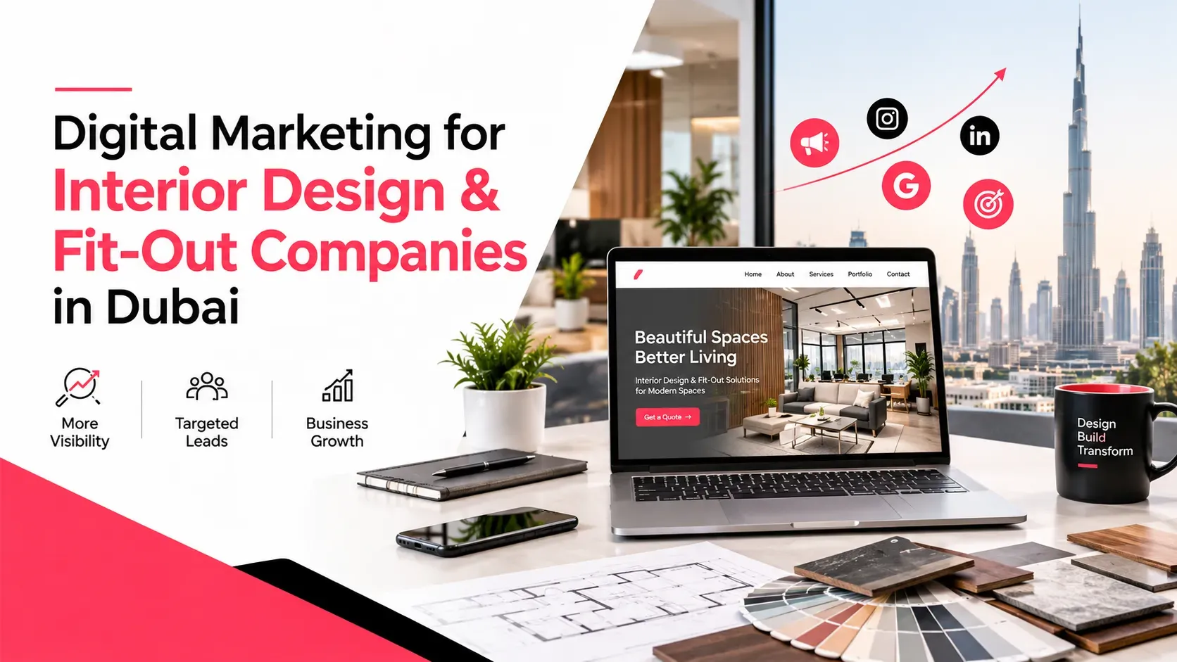 Digital Marketing for Interior Design and Fit-Out Companies in Dubai