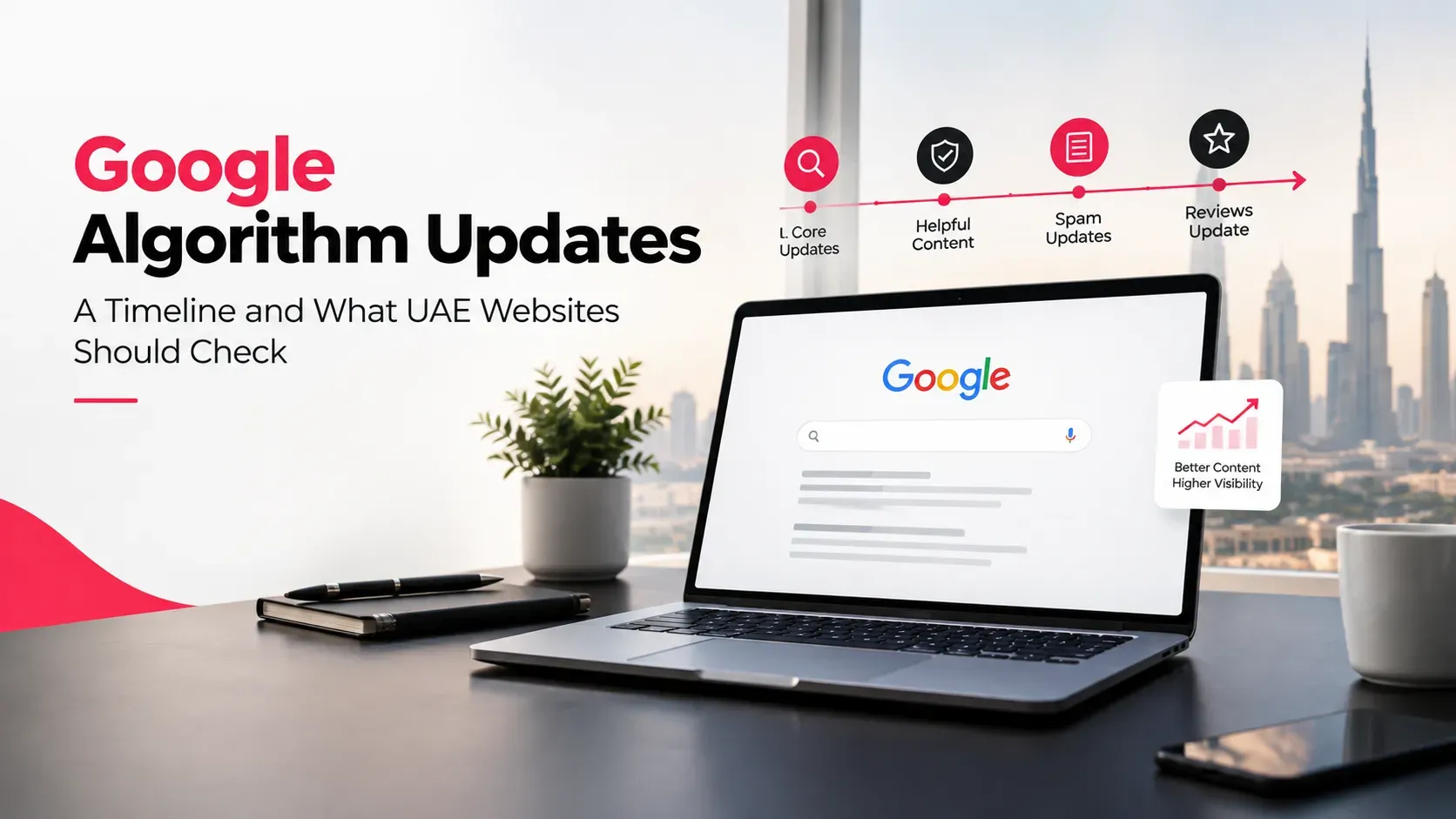 Google Algorithm Updates 2026: Timeline and What UAE Websites Should Check