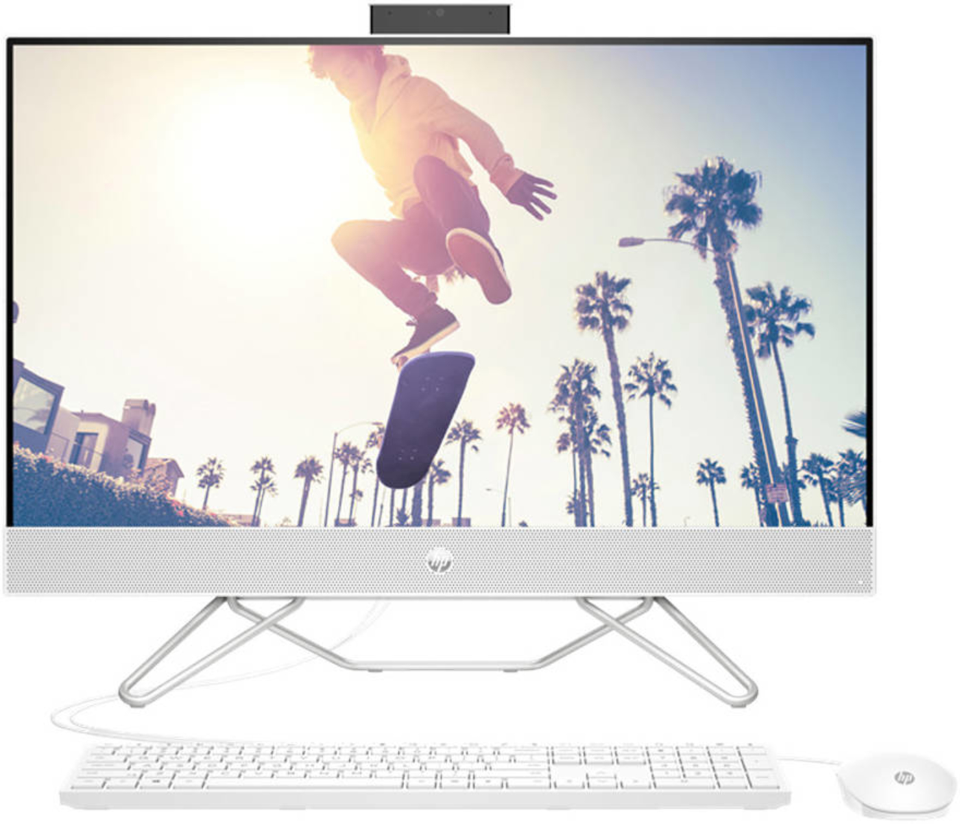 HP AIO 27-CB1126nh Intel® Core™ Ci5-1235U 16GB 512GB SSD 27" FHD Non Touch DOS White, image 1