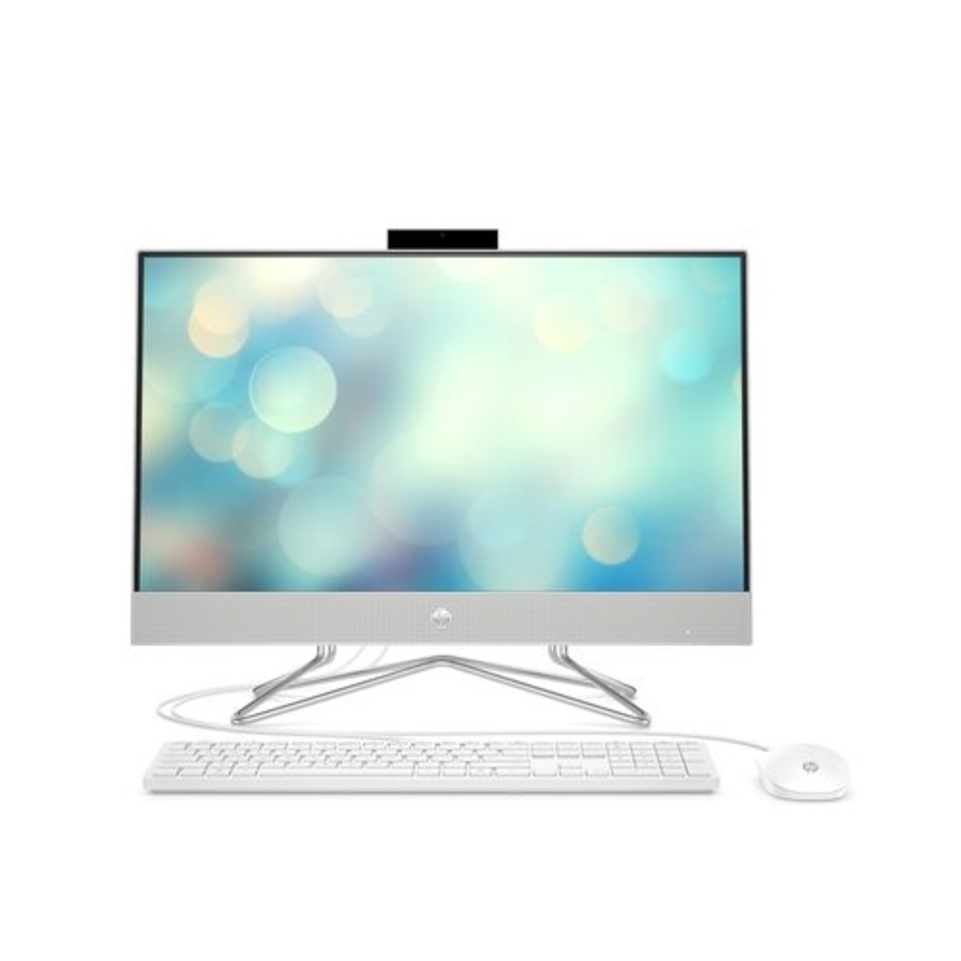 HP AIO 27-cb1157nh Intel® Core™ Ci7-1255U/8GB/512GB SSD/27" FHD Touch, DOS, STARRY WHITE image 2