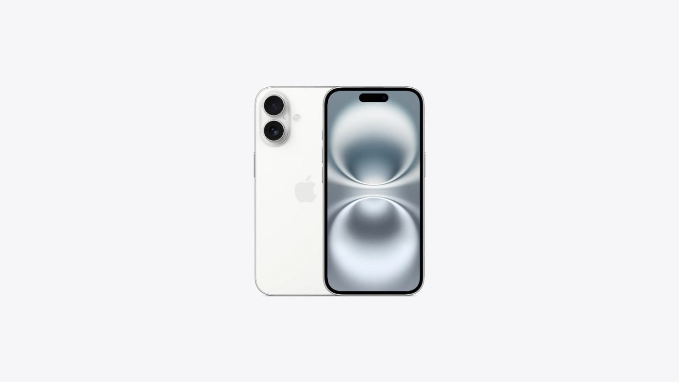 Apple iPhone 16  512GB White 5G With FaceTime - Middle East Version image 2