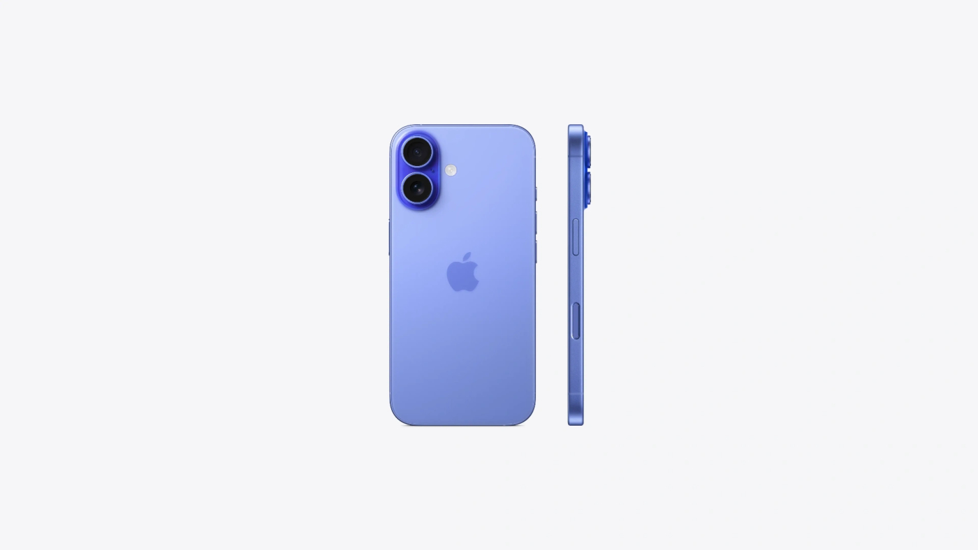 Apple iPhone 16 256GB Ultra Marine 5G With FaceTime - Middle East Version image 3