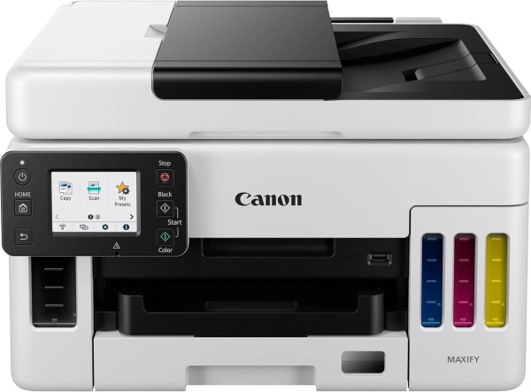 Canon MAXIFY GX6040 Multifunction Printer with Colour Ink Tank (Photocopi+Scan/WiFi)