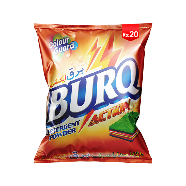 BURQ Action Detergent - RS.20