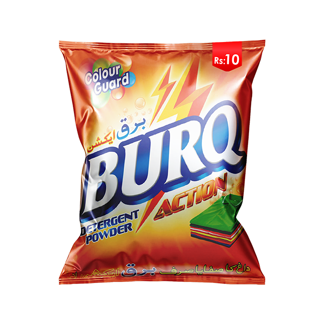 BURQ Action Detergent - RS.10